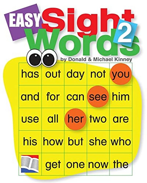 Easy Sight Words 2-..