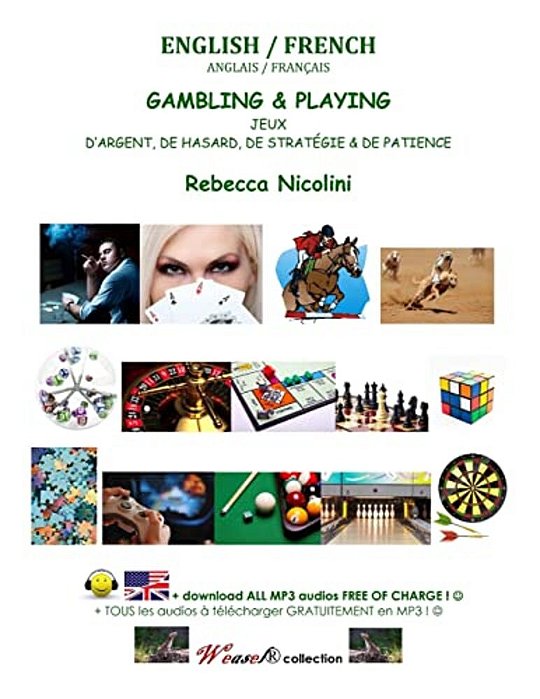 English/French: Gambling & Playing: Color Version-..