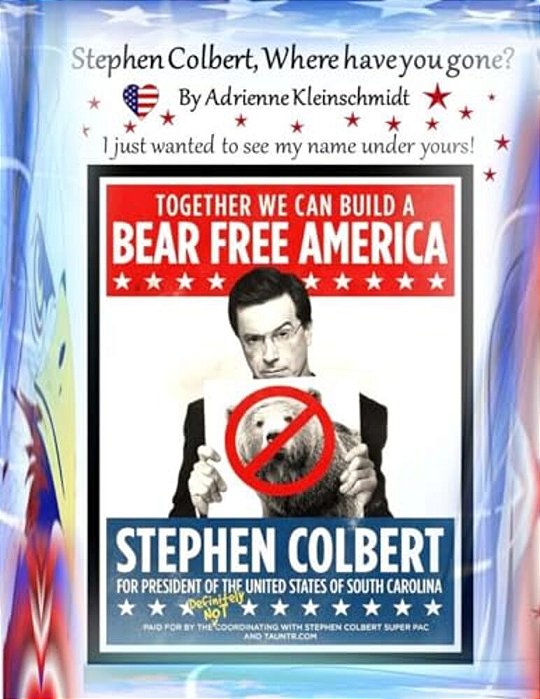Stephen Colbert, Where Have You Gone?-..