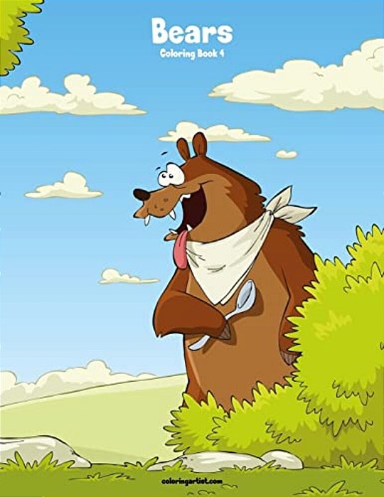 Bears Coloring Book 4-..
