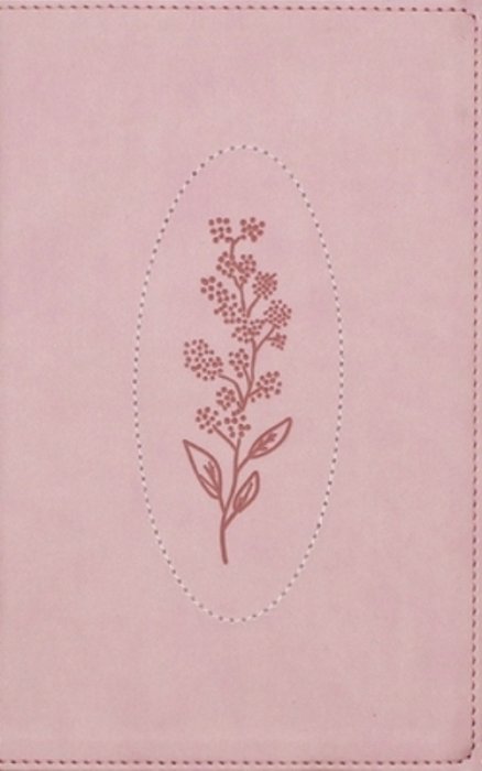 Niv, Spiritual Habits Bible, Leathersoft, Pink, Red Letter, Thumb Indexed, Comfort Print: Learn To Live A Gospel-Centered Life-..