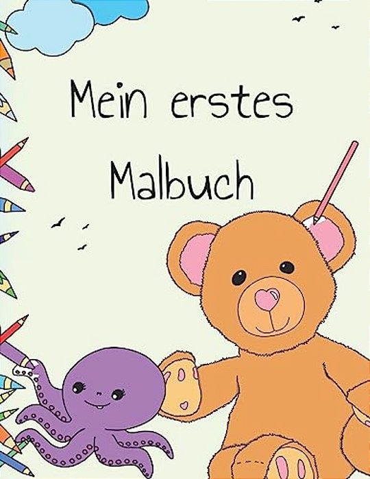Mein Erstes Malbuch-..