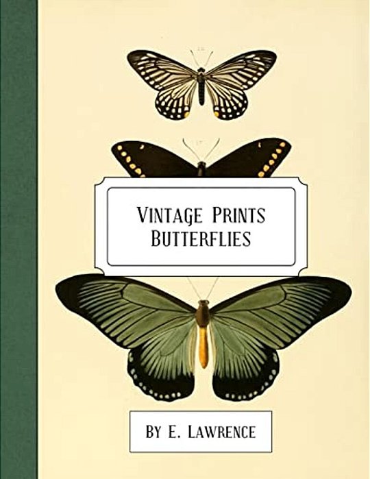 Vintage Prints: Butterflies-..