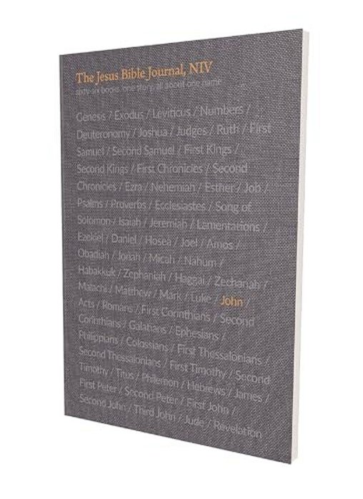 The Jesus Bible Journal, John, Niv, Paperback, Comfort Print-..