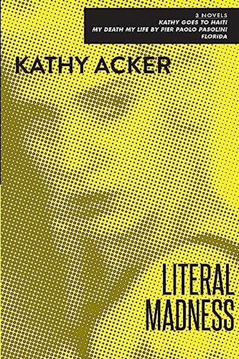 Literal Madness: Three Novels: Kathy Goes To Haiti; My Death My Life By Pier Paolo Pasolini; Florida-..