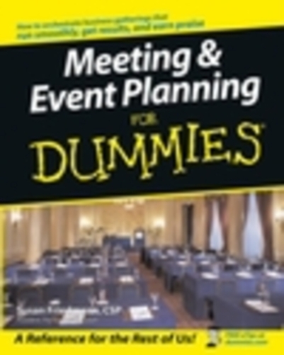 Meeting & Event Planning For Dummies-..
