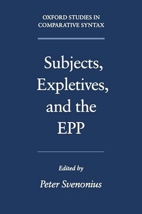 Subjects, Expletives, And The Epp-..