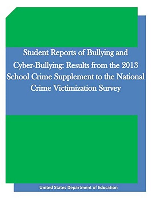 Student Reports Of Bullying And Cyber-Bullying: Results From The 2013 School Crime Supplement To The National Crime Victimization Survey-..