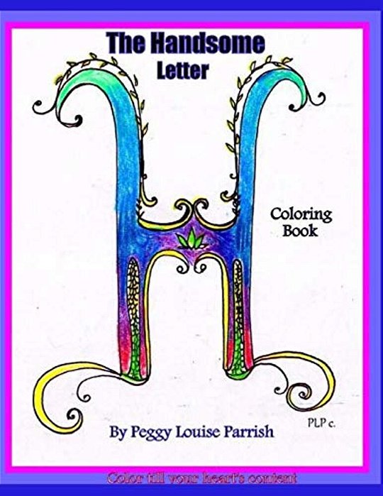 The Handsome Letter H Coloring Book-..