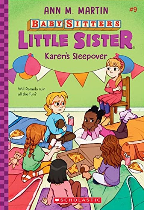 Karen's Sleepover (Baby-Sitters Little Sister #9)-..