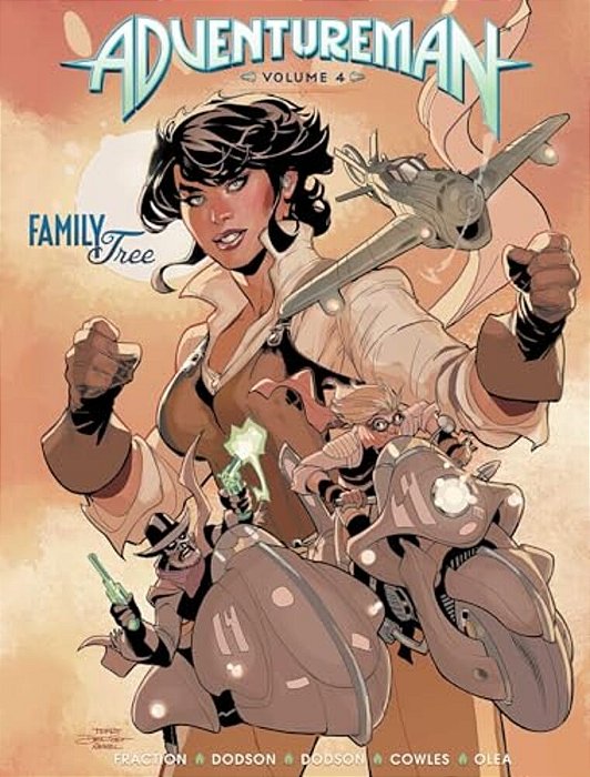 Adventureman Volume 4: Family Tree-..