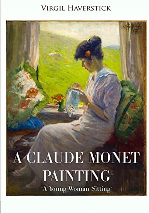 A Claude Monet Painting "A Young Woman Sitting"-..