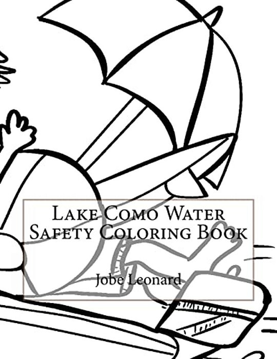 Lake Como Water Safety Coloring Book-..