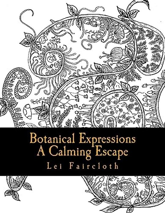 Botanical Expressions: A Calming Escape-..