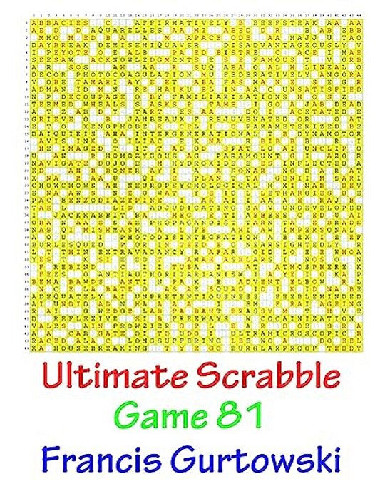 Ultimate Scrabble Game 81-..