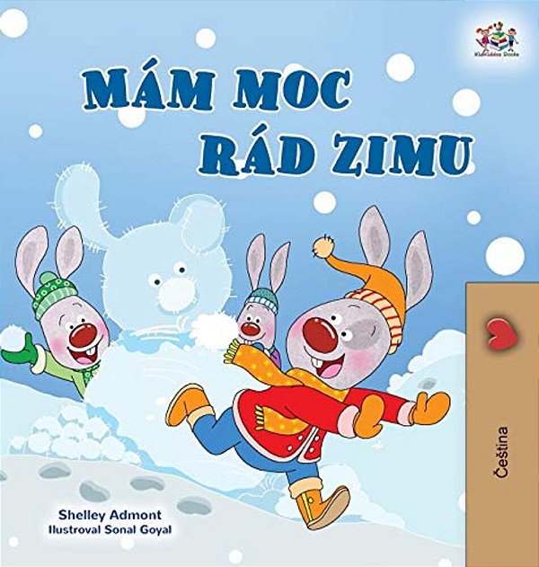 I Love Winter (Czech Children's Book)-..