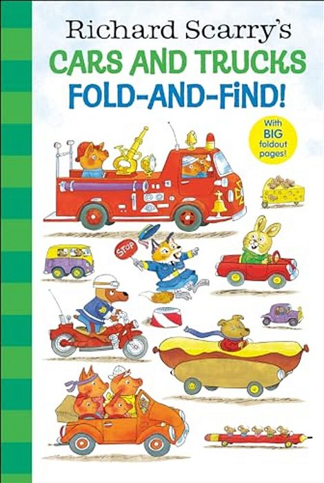Richard Scarry's Cars And Trucks Fold-And-find!-..