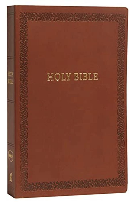 Nkjv, Holy Bible, Soft Touch Edition, Imitation Leather, Brown, Comfort Print-..