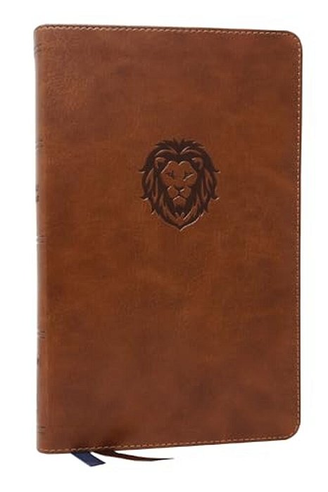 Nkjv, Thinline Bible Youth Edition, Leathersoft, Brown, Red Letter Edition, Comfort Print-..