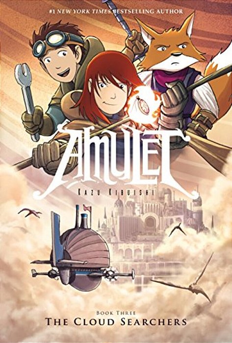 The Cloud Searchers: A Graphic Novel (Amulet #3): Volume 3-..