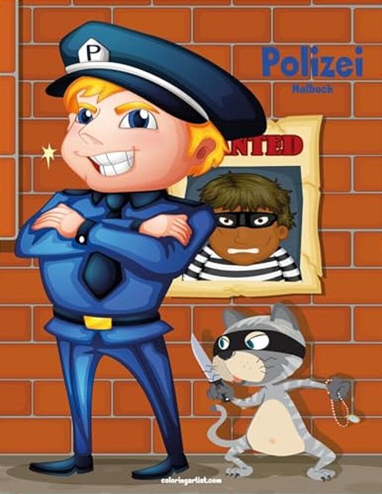 Polizei-Malbuch 1-..