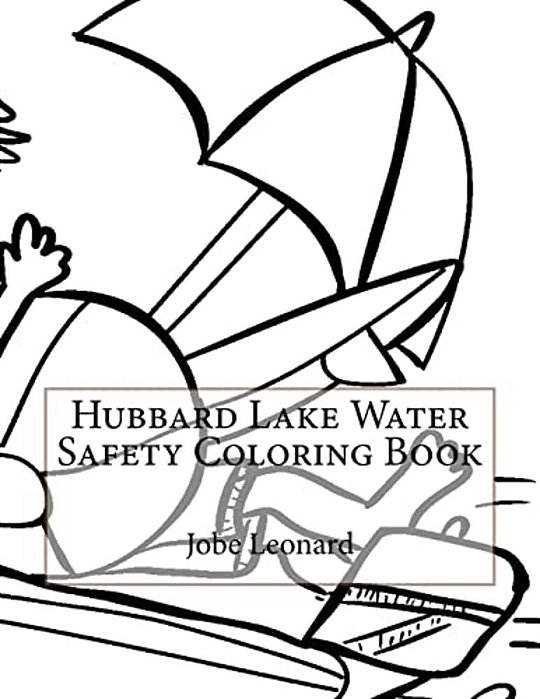 Hubbard Lake Water Safety Coloring Book-..