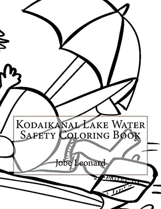 Kodaikanal Lake Water Safety Coloring Book-..