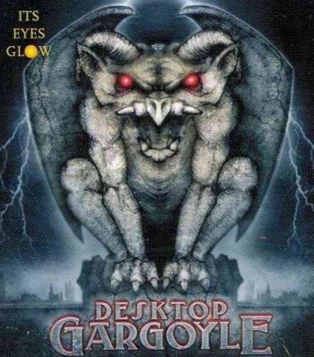 Desktop Gargoyle: Eyes Light Up!-..