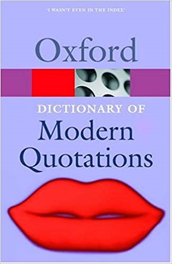 The Oxford Dictionary Of Modern Quotations - Second Edition-..