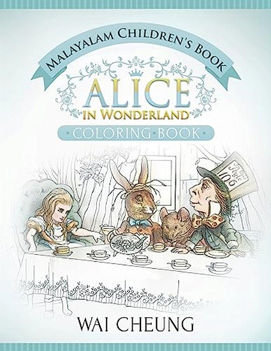 Malayalam Children's Book: Alice In Wonderland (English And Malayalam Edition)-..