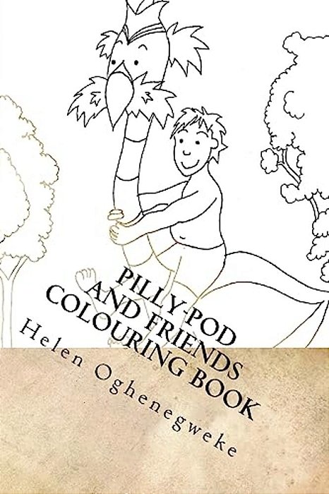 Pilly-Pod And Friends Colouring Book-..
