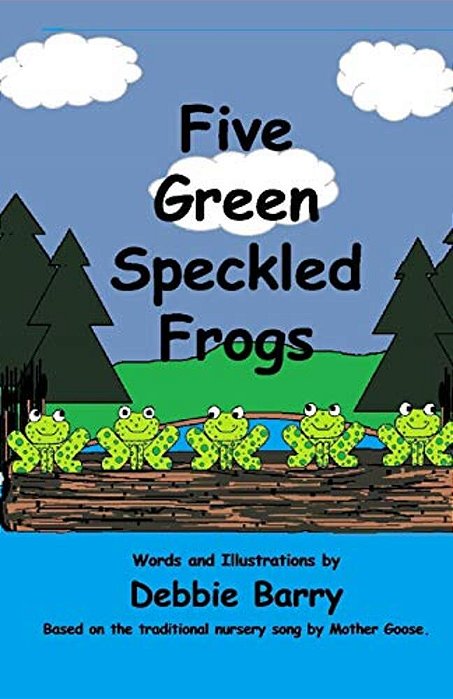 Five Green Speckled Frogs-..