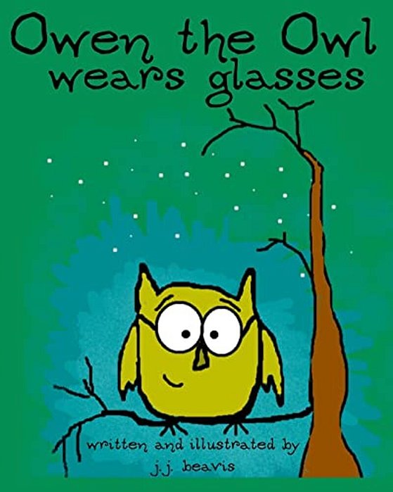Owen The Owl Wears Glasses-..