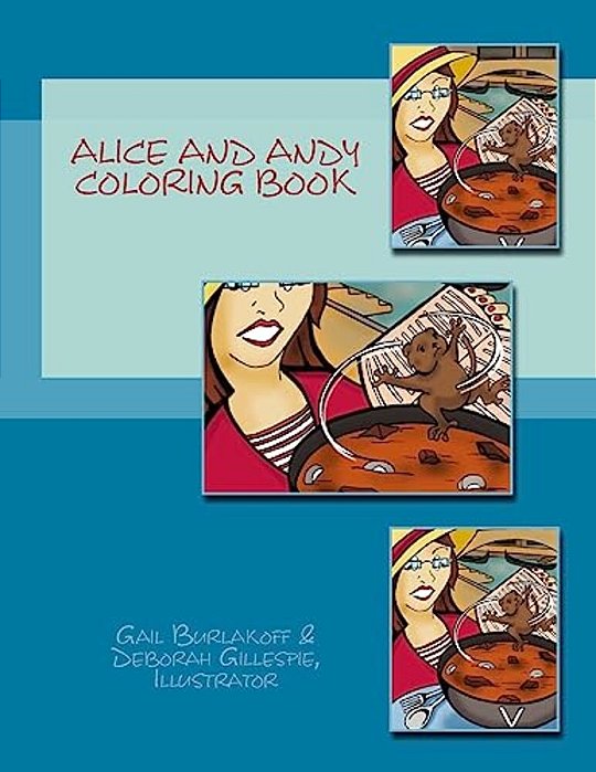 Alice And Andy Coloring Book-..