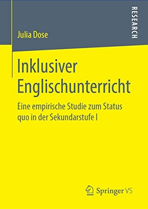 Inklusiver Englischunterricht: Eine Empirische Studie Zum Status Quo In Der Sekundarstufe I-..
