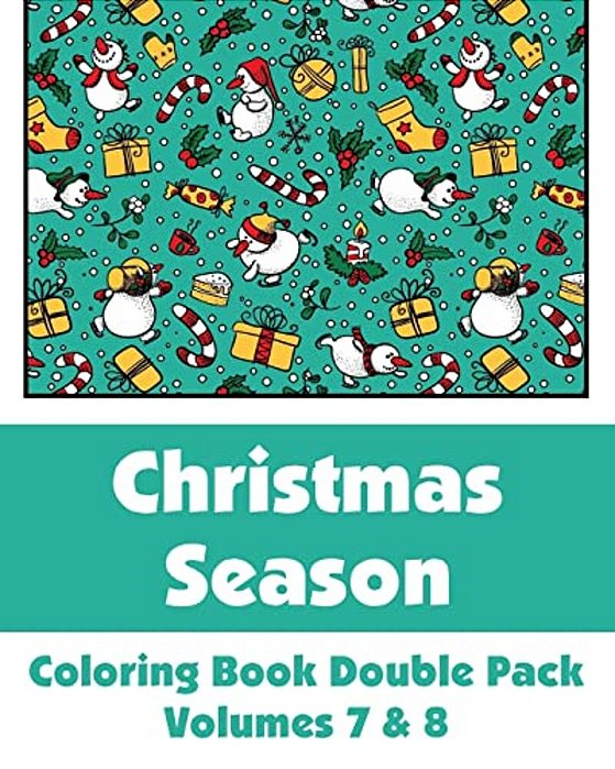 Christmas Season Coloring Book Double Pack (Volumes 7 & 8)-..