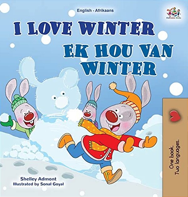 I Love Winter (English Afrikaans Bilingual Book For Kids)-..