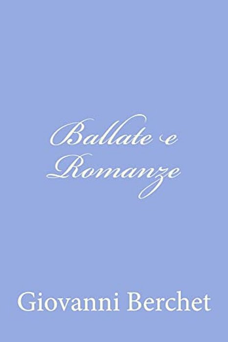 Ballate E Romanze-..