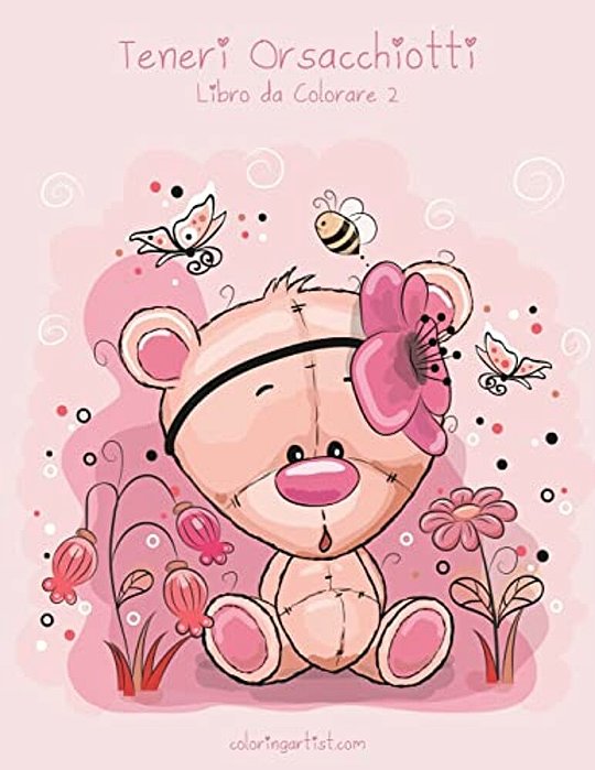 Teneri Orsacchiotti Libro Da Colorare 2-..