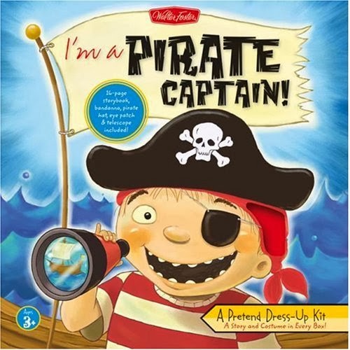 I'm A Pirate Captain, A Pretend Dress-Up Kit-..