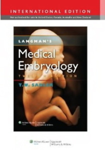 Langman's Medical Embryology - 12 Edition-..