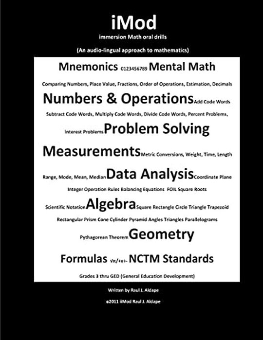 Imod: Immersion Math Oral Drills-..