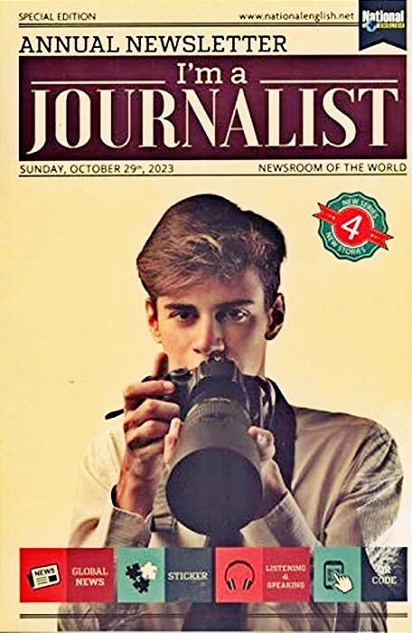 I'm A Journalist 4 - Student's Book With Global News, Sticker And Listening & Speaking Qr Code-..