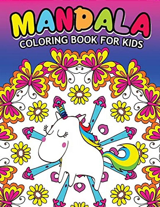Mandala Coloring Book For Kids: Easy Mandala Patterns For Kids-..