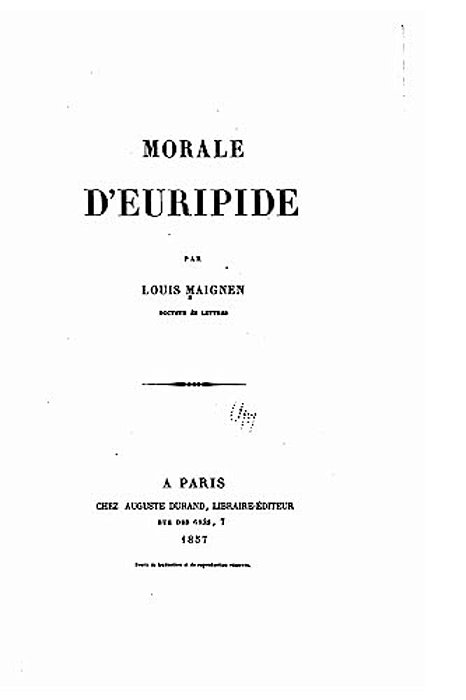 Morale D'Euripide-..