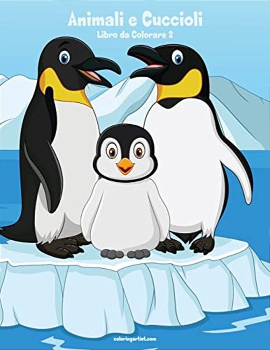 Animali E Cuccioli Libro Da Colorare 2-..