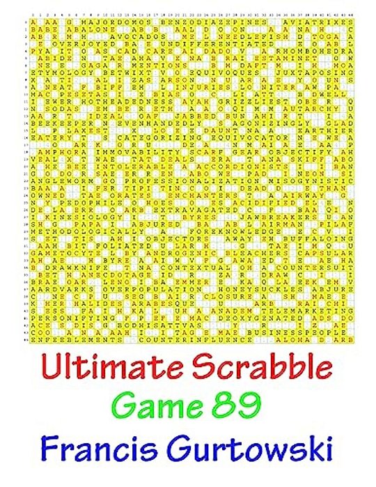 Ultimate Scrabble Game 89-..