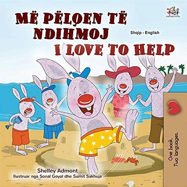 I Love To Help (Albanian English Bilingual Book For Kids)-..