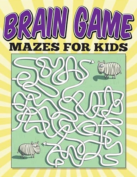 Brain Game Mazes For Kids-..