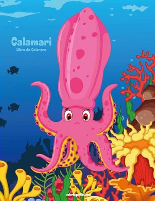 Calamari Libro Da Colorare 1-..